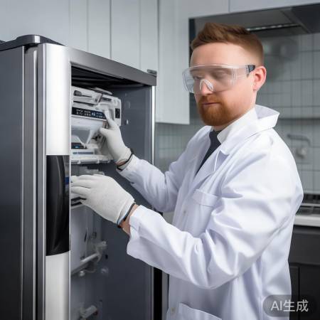 更换温控器瞬间