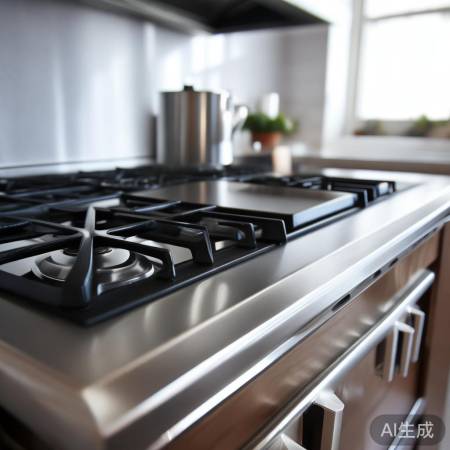 “高端易清洁燃气灶”