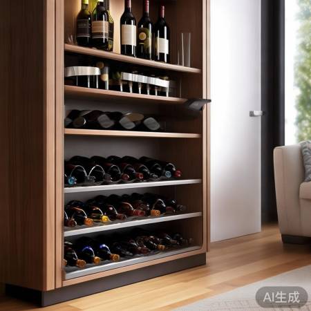 红酒柜侧躺潮流揭秘