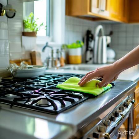 厨房清洁，生活态度