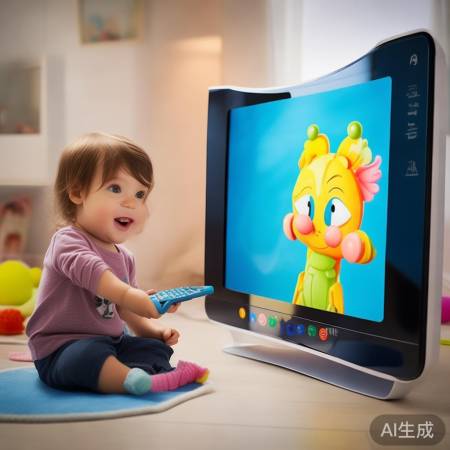 儿童电视操作简便