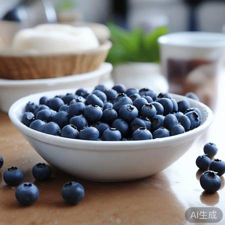 清洁干燥，延长蓝莓保鲜