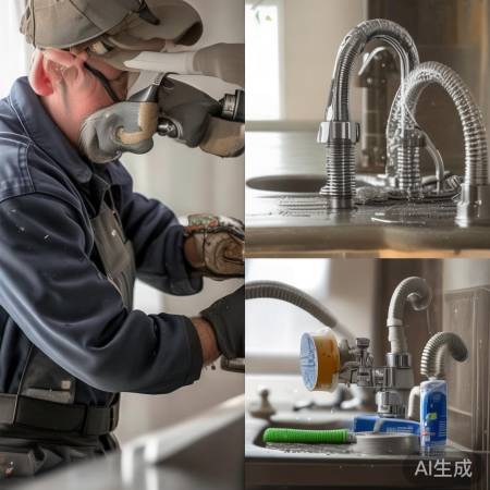 管道连接，确保密封