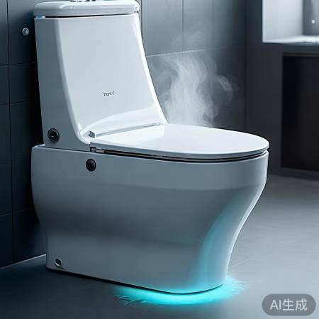 智能马桶自动烘干告别纸巾