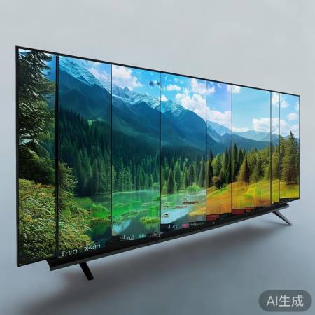 电视分辨率升级，画面更清晰