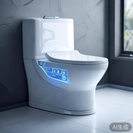 智能马桶，一键洁净升级