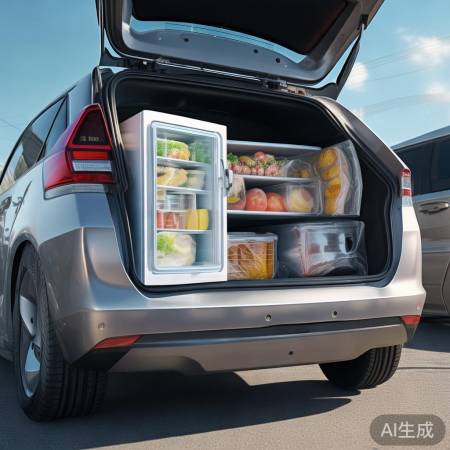 慈百佳车载冰箱，容量大，保温好