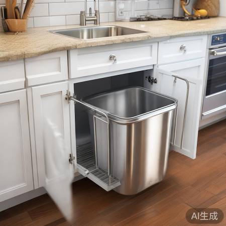 定位垃圾袋托盘