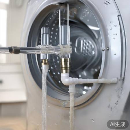 洗衣机水管连接有讲究