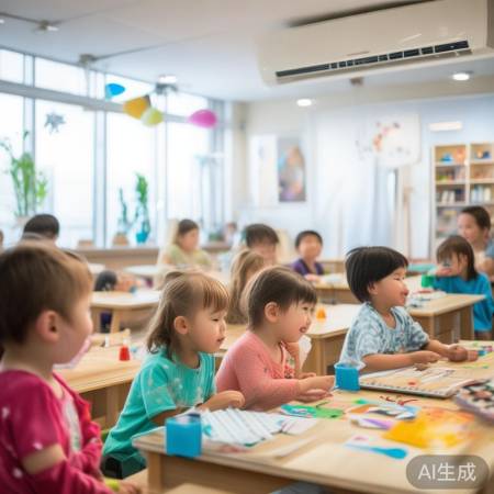 空气净化空调，呵护幼儿健康