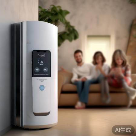 智能壁挂炉，远程控温，自动净化
