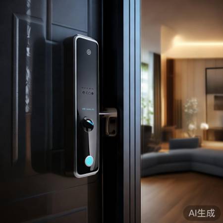 “广宗指纹锁，生活更美好”