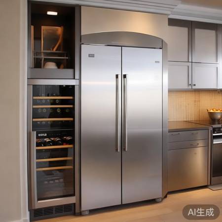 厨房一体设计，实用美观