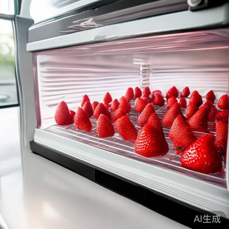 风干设备，草莓味美多汁