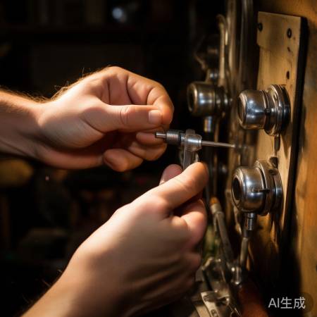 细铁丝开机械锁