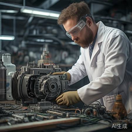 轴承加油，线圈更换，电路修复