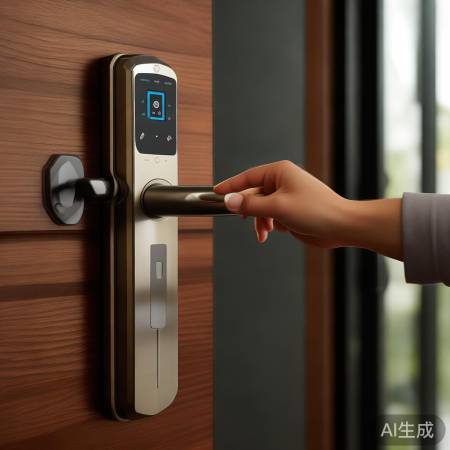 指纹锁，安全可靠