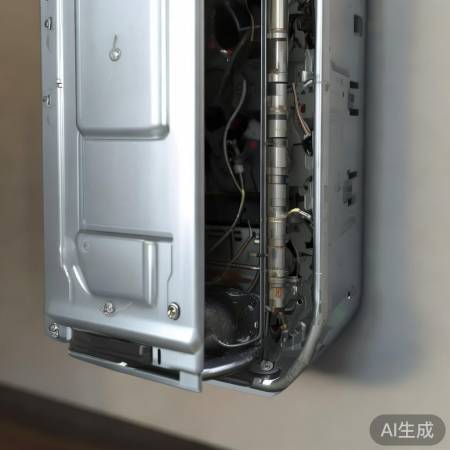 检查壁挂炉内部