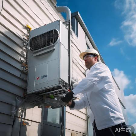 安装空气能模块