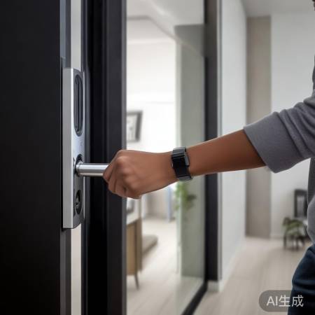 萤石指纹锁手环，创新生活美好