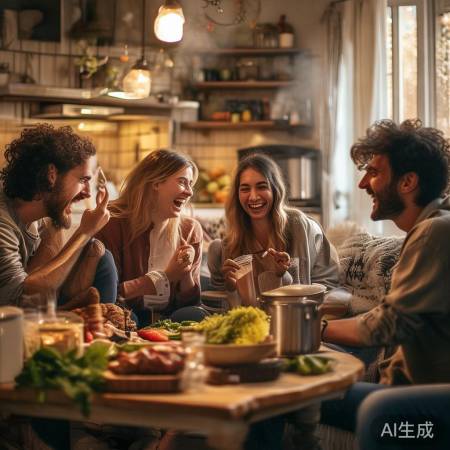 周末聊天美食乐