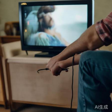 电源线问题导致电视故障