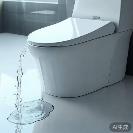 智能马桶自动冲洗，贴心助手。